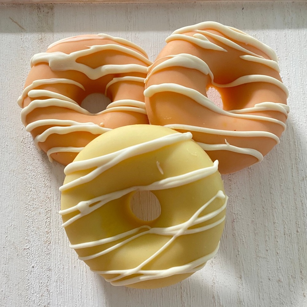 Peach Mango Donut Soaps